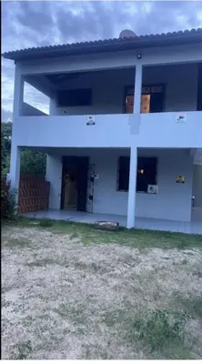 O edifício onde a casa de férias está situado