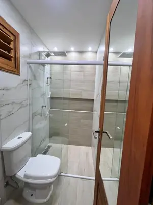 Uma casa de banho em Flat Flecheiras