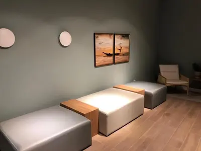 Uma cama ou camas num quarto em Studio compacto no Cocó - One Milenio