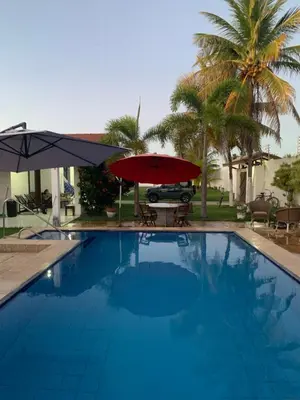 A piscina em ou perto de Casa de praia com beach tênis Caponga