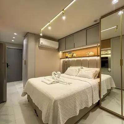 Studio 600m da praia