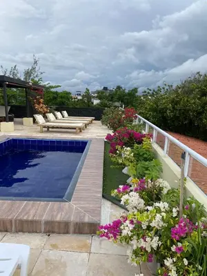 A piscina em ou perto de Pousada Delicias da vila