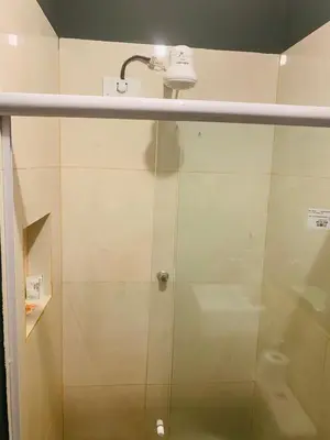Uma casa de banho em Pousada Delicias da vila