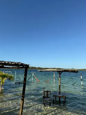 Paisagem natural perto do alojamento de turismo selvagem