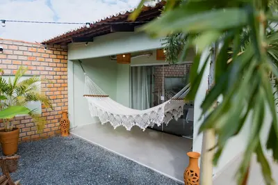 Uma varanda ou terraço em O Caminho das Dunas