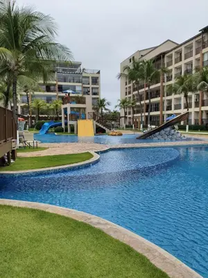 A piscina em ou perto de Apartamento térreo nascente Beach Living