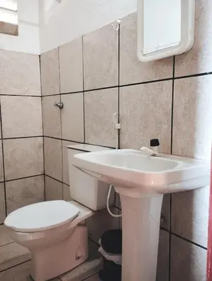 Uma casa de banho em Aconchego Praia do Balbino