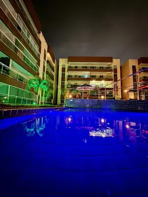 A piscina em ou perto de VG FUN 413 Praia Futuro Vista Mar Pé na Areia 2 quartos 2 wcs Imob Temporada