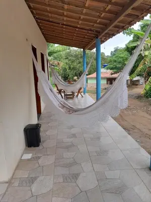Uma varanda ou terraço em Chalé Primavera