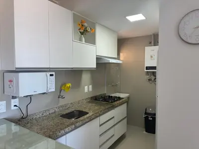 A cozinha ou kitchenette de VG Fun Apto 502