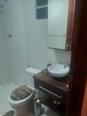 Uma casa de banho em Chalé Azul