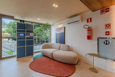 A planta de JSmart Guararapes #502 - Flat moderno by Carpediem