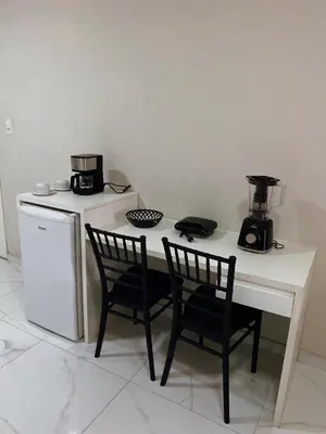 A cozinha ou kitchenette de Apartamento Inteiro 3 camas AP305