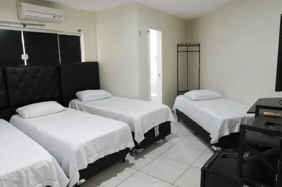 Uma cama ou camas num quarto em Bendita Parada - Pousada