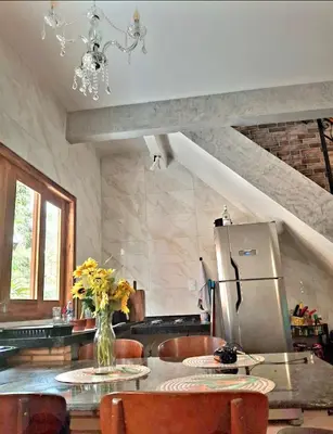 A cozinha ou kitchenette de Casa Florença Guaramiranga