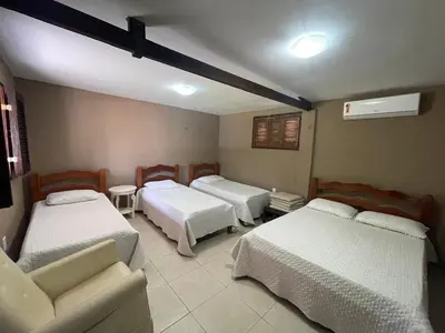Uma cama ou camas num quarto em Casa