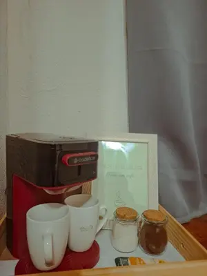 Comodidades para chá e café em Wind Village Icaraizinho