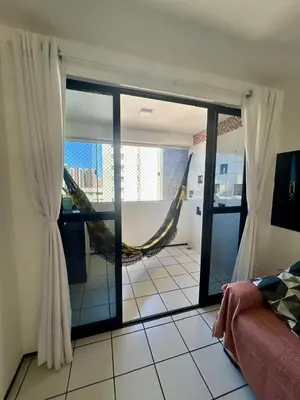 Uma televisão e/ou sistema de entretenimento em Apartamento Completo com 3 Quartos