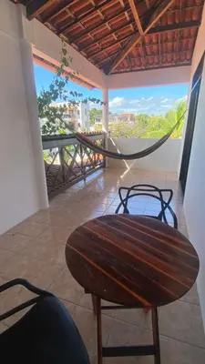 Uma varanda ou terraço em Pousada Marazul