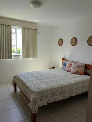 Uma cama ou camas num quarto em Dunas CL Residencial
