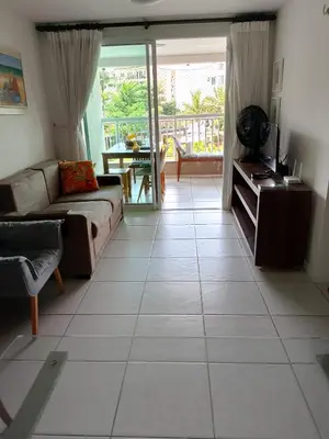Uma área de estar em Dunas CL Residencial