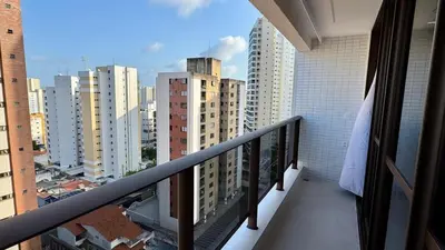 Uma varanda ou terraço em Moderno, inteligente e sofisticado - 1202