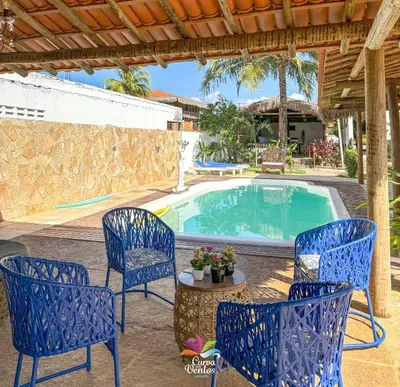 A piscina em ou perto de Pousada Curva dos Ventos-Próximo à praia com café da manhã em Icaraí de Amontada