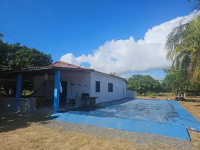 O edifício onde a casa de férias está situado