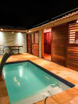 A planta de Chalé Makani - Pontal de Maceió