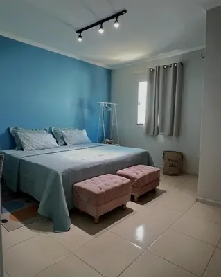 Uma cama ou camas num quarto em CasaDom DUPLEX