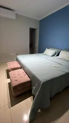Uma cama ou camas num quarto em CasaDom DUPLEX