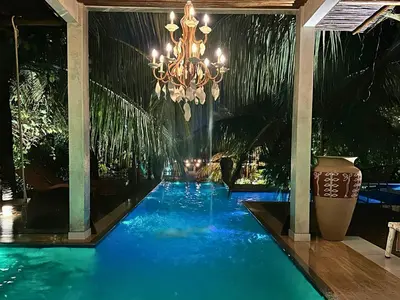 A piscina em ou perto de Hotel Boutique Quinta Três Marias - Paraíso particular em Paracuru