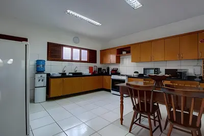 A cozinha ou kitchenette de MansãoVistaMar-BEACH PARK-35Pessoas - HOUSINGCEARÁ