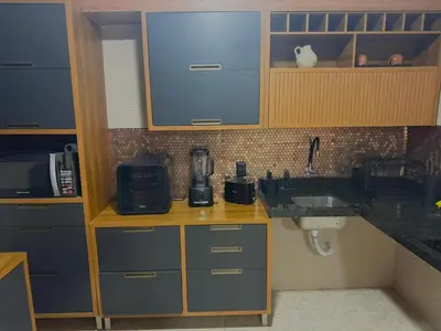 A cozinha ou kitchenette de Benfica Village