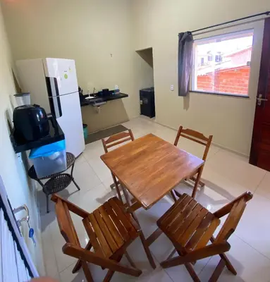 A cozinha ou kitchenette de Flat flecheiras