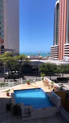 A piscina em ou perto de Flat via venetto vista mar
