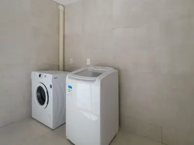 A planta de Flat 4 Pessoas 500m Praia Meireles Compact