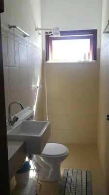 Uma casa de banho em Kite House Taíba