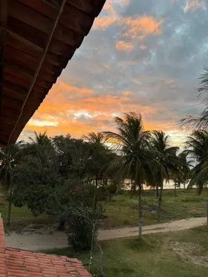 Paisagem natural perto do alojamento de turismo selvagem