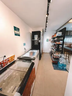 A cozinha ou kitchenette de Apê na Praia do Futuro em Fortaleza - com Rooftop