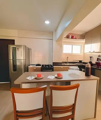 A cozinha ou kitchenette de BP01 - 2 quartos - Sofisticação para toda família por Will Stay