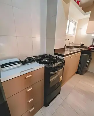 A cozinha ou kitchenette de BP01 - 2 quartos - Sofisticação para toda família por Will Stay
