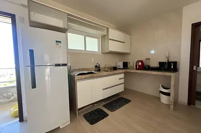 A cozinha ou kitchenette de BP205 - Sol, mar e tranquilidade a 80 metros da praia do Cumbuco por Will