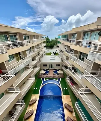 A piscina em ou perto de BP205 - Sol, mar e tranquilidade a 80 metros da praia do Cumbuco por Will