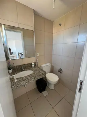 Uma casa de banho em Cobertura Dunas Prime