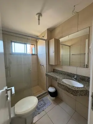 Uma casa de banho em Cobertura Dunas Prime