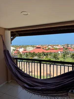 Uma vista do mar geral ou uma vista do mar a partir do apartamento