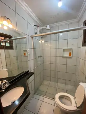 Uma casa de banho em Sítio exclusivo em meio à Natureza - Guaramiranga