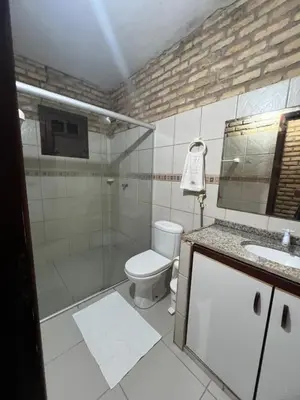 Uma casa de banho em Casa de Praia em Flecheiras Ana