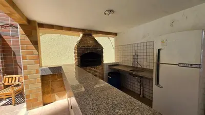 A cozinha ou kitchenette de Arte 602 Mucuripe Vista Mar